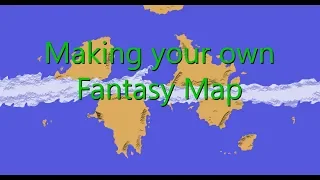 Making your own fantasy map #1 || Landmasses and Mountains