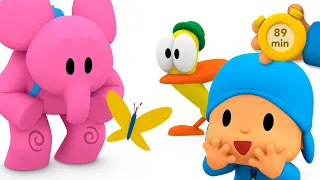 🦋 POCOYO AND NINA - A Playful Butterfly [89 min] ANIMATED CARTOON for Children | FULL episodes