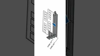 Install RAM in Correct Slots - PC Building Tips for Beginners #Shorts