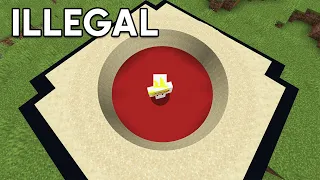 How to Make this Illegal Circle in Vanilla Minecraft