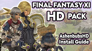 Final Fantasy XI - HD Install Guide - AshenbubsHD (Links in Desc.)