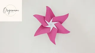 Origami Star Flower @Origamami