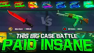 This *HUGE* Case Battle PAID INSANE!? (HELLCASE)