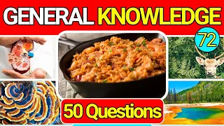 Educational General Knowledge Quiz Trivia 72 📚💡| Can You Answer All 50 Questions Correctly? 2024