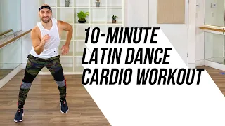 10-MINUTE LATIN DANCE CARDIO Workout | Daddy Yankee & BEP | Dance Fitness