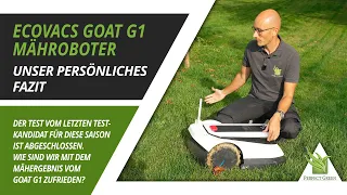 🌱 Fazit zum Ecovacs Goat G1 Rasenmähroboter - konnte er uns überzeugen? 🌱