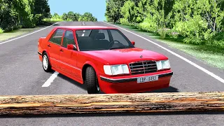 Cars vs Fallen Tree #5 – BeamNG Drive | CrashBoomPunk