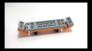 How to Build a LEGO Skateboard from ONLY 10 Bricks! (Tutorial)