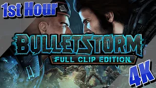 Bulletstorm: Full Clip Edition - 1st Hour 4k 60fps - No Commentary