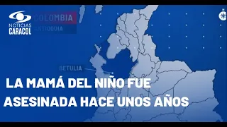 Liberan a niño de 6 años secuestrado en Betulia tras asesinato de su tío