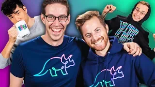 The Try Guys Reveal New Merch! (Fashion Show)
