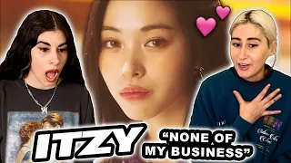 GAYS REACT to ITZY "None of My Business" MV!