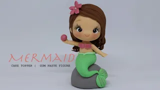 Mermaid Cake Topper Tutorial