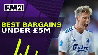 Football Manager 2021 Bargains | FM21 players UNDER £5mil