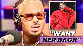 Chris Brown Reacts To Rihanna Getting Pregnant Again