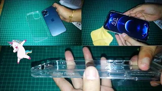 Unboxing Iphone 12 Pro Max Back Cover Ringke Fusion Clear Made in Korea Shock Absorption