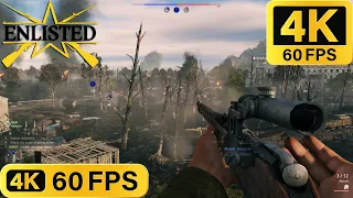 Enlisted - 2024 - Dare to Conquer: Taming Hermann Goering Strasse From The SKY! VICTORY! - 4K HD 🎮