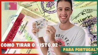 COMO TIRAR O VISTO D2 PARA MORAR EM PORTUGAL| Documentos necessários,valores e Quanto tempo demorou.