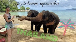 Влог Тайланд. Подружилась со слониками!🐘😍