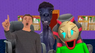 Baldi Tries Not To Laugh with Principal of the Thing