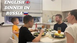 Inside Our Russian Home: Sharing an English Dinner Experience