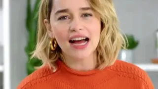 CUTE!!! Emilia Clarke talks about Game of Thrones Cast and  Crew