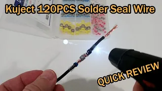 Kuject 120PCS Solder Seal Wire Connectors WT001 Review