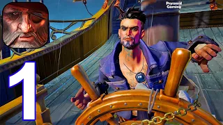 Sea of Conquest: Pirate War - Gameplay Walkthrough Part 1 Tutorial Chapter 1 & 2 (iOS, Android)