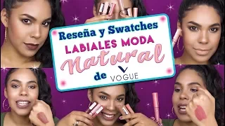 LABIALES NUDE DE VOGUE - RESEÑA Y SWATCHES