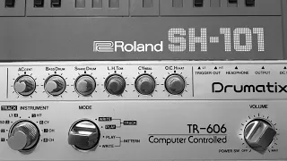 Roland SH-101 & TR-606 Dawless Trigger Session