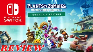 Plants VS Zombies Battle For Neighborville Review and Gameplay on Nintendo Switch