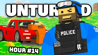 I SPENT 24 HOURS AS A CORRUPT COP IN UNTURNED LIFE RP...
