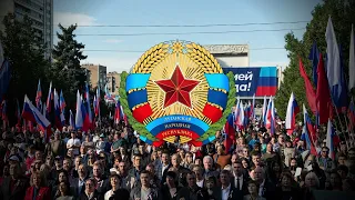 "Над тобою победы знамена" - Anthem of the Luhansk People 's Republic | English subtitles
