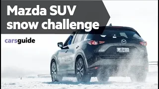 Mazda CX-5, CX-8 and CX-9 2018 snow review