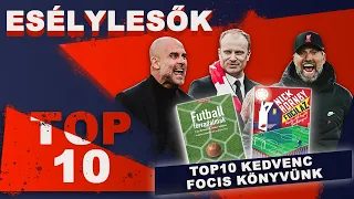 TOP10 kedvenc focis könyvünk | Esélylesők TOP10 | S04E23 | Unibet