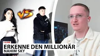 Justin reagiert auf "Erkenne den MILLIONÄR 💸" | Live - Reaktion