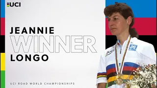 Winning rainbow stripes with Jeannie Longo (FRA) | 100 years of passion