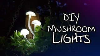 DIY Mushroom Lights (craft project)