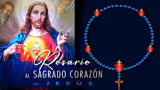 Rosario al Sagrado Corazón de Jesús 🫀 Coronilla al Sagrado Corazón 💙 con Letanías