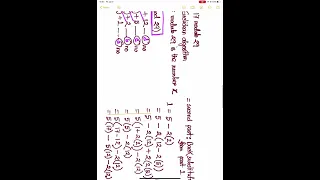 Linear Congruence Solving Using Euclid's Algorithm