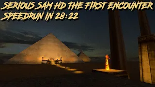 Serious Sam HD : The First Encounter Speedrun in 28:22