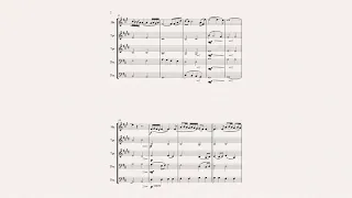 Gabriel's Oboe - Arranged for Brass Quintet with French Horn solo