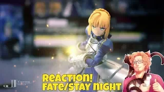 Fate/Stay Night - Stop Motion - Saber vs Archer | REACTION