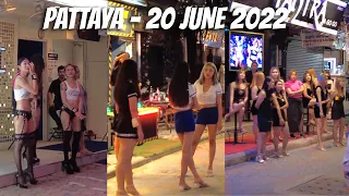 PATTAYA WALKING STREET 4K | 20 JUNE 2022