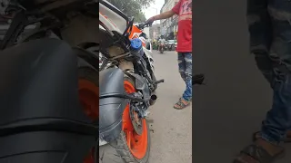 ktm rc 125 modification only bend pipe sound