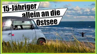 Roadtrip mit Citroen AMI zur Ostsee | Von Berlin im Leichtfahrzeug | 15 Jähriger fährt Citroën AMI