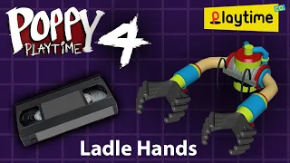 Poppy Playtime Chapter 4: New Ladle Hands VHS Tape