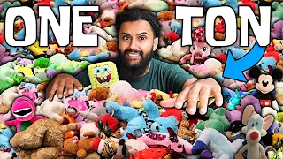 I BOUGHT A 1 TON LOT OF RANDOM PLUSHIES /STUFFED ANIMALS!! *Looking For GOLD To Make My Money Back*