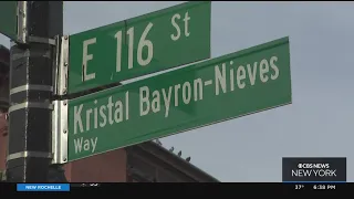 Harlem street named after teenager killed while working at area Burger King