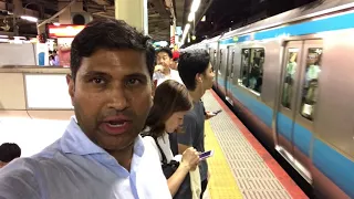 Early Rush Hour on Tokyo Transport Network